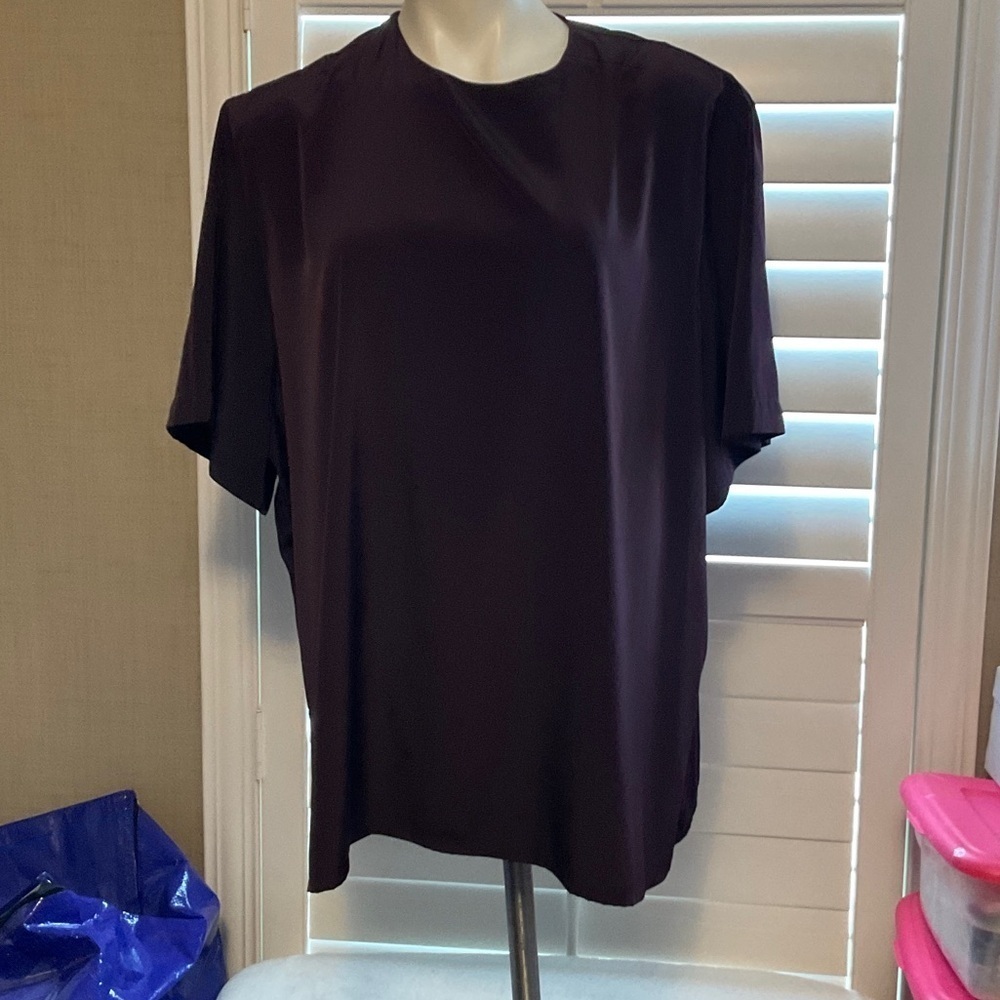 Elegant Women's Purple Blouse